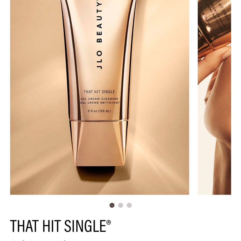J.Lo Beauty That Hit Single Gel Cream Cleanser New